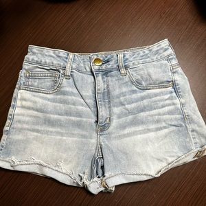 American Eagle High Rise Jean Shorts